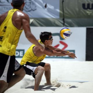 Ontiveros y Virgen, eliminados en semifinales de voley de playa