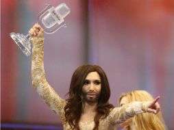 Detrás del personaje de Cochita Wurst, se esconde Tom Neuwirth, de 25 años de edad, conocido por su talento musical. AP /