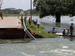 Un menor de edad muere por una inundación, causada por el desbordamiento del río Hacha. ARCHIVO /
