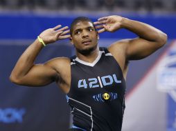 'Usaré cada onza de esto para alcanzar la gloria' escribió Sam en su Twitter. ARCHIVO /