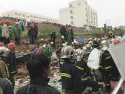 En los últimos días, los aguaceros han azotado las regiones sur y costera oriental en el gigante asiático. AP /