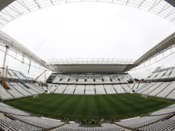 Vista de la Arena San Paulo, estadio inaugural del Mundial Brasil 2014, todavía en construcción. AFP /