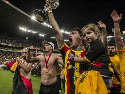 Los Leones vencieron a Estudiantes y lograron el ascenso a primera división.  /