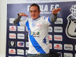 Blanco expresa que está muy contento de jugar en la Primera División, algo que no hace desde 2008. MEXSPORT /