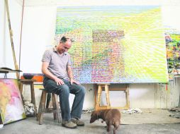 EN RENOVACIÓN CONSTANTE. Con Media Star, Roberto Rébora se vuelve a encontrar con otra forma de hacer pintura. EL INFORMADOR /