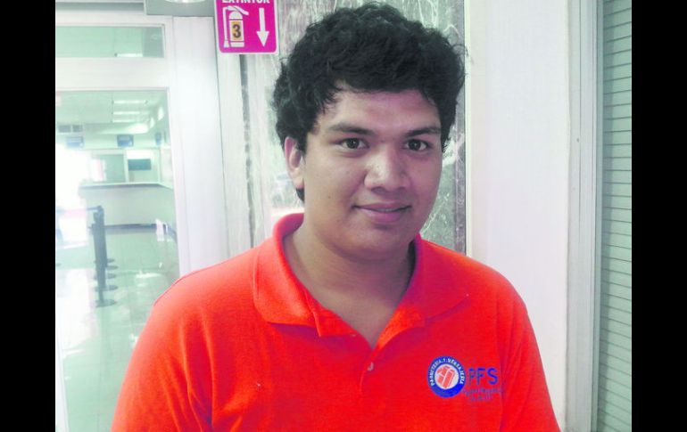 Ganador. Julio César Maldonado García se llevó el premio para  los Cuartos de Final.  /