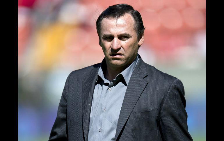 Bustos ganó una Copa MX en México con Monarcas Morelia. MEXSPORT /