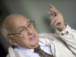 Falleció a los 100 años de edad en Caracas, Venezuela. EFE /