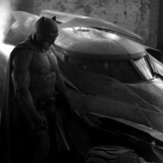 Muestran fotos de Ben Affleck como Batman