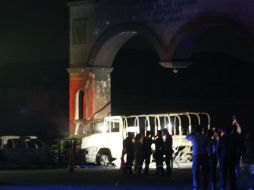 A raíz del ataque a la unidad del Ejército el patrullaje y las revisiones en los ingresos carreteros a Guachinango se intensificaron.  /