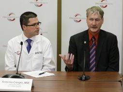 Médicos de Orlando ofrecen detalles sobre la situación del virus en la región. AP /