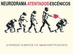 La obra “Era el amor como un simio y viceversa” se ha presentado en diversas ciudades españolas y en la Ciudad de México. ESPECIAL /