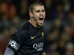 Valdés podría ir al Mónaco o al Manchester City para la próxima temporada. AFP /