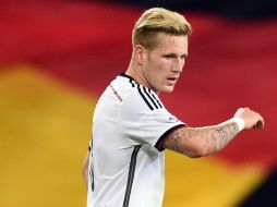 Hahn del Augsburgo, participó en el amistoso de este miércoles ante Polonia. EFE /