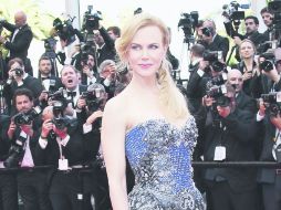 Nicole kidman. Es la actriz que más reflectores se llevó en el primer día del Festival de Cannes 2014. AFP /