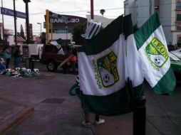 En algunos locales hay banderitas de Panzas Verdes.  /