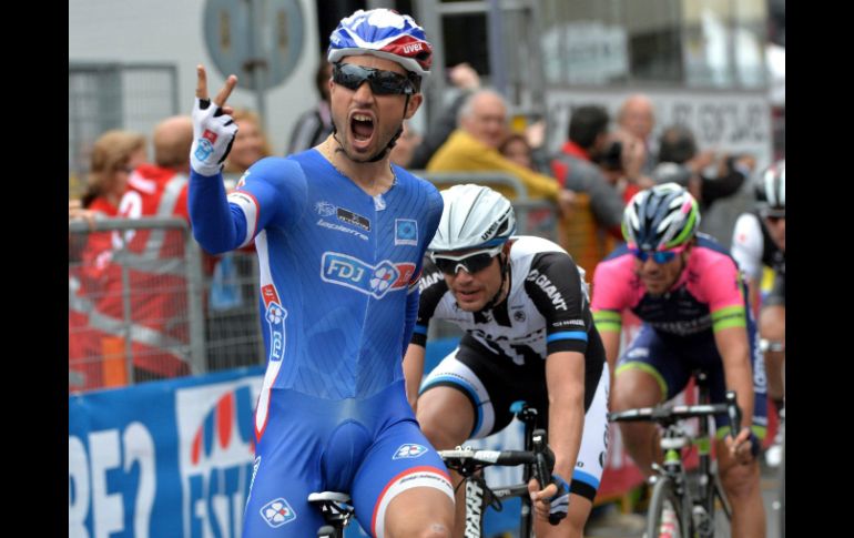 El francés nunca había ganado una etapa de la Gran Gira Europea antes de 2014. EFE /