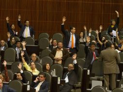 El grupo parlamentario del PRI en la Cámara de Diputados asegura que no votó por el ''haber de retiro'' para los magistrados del TEPJF. ARCHIVO /