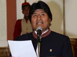 Si Bolivia tiene suficiente energía para mercado, imagínense los ingresos que tendrá, afirma el mandatario. EFE /