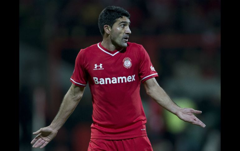 Antonio es uno de los jugadores históricos de los Diablos Rojos del Toluca. ARCHIVO /