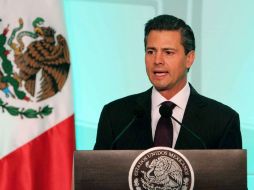 Peña Nieto destaca que el derecho a las tecnologías de la información y comunicación es un derecho constitucional. ARCHIVO /