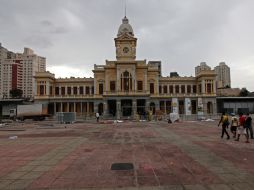 Corazón. La Praça da Estação, uno de los puntos  de reunión más importantes en la ciudad de Belo Horizonte. EFE /
