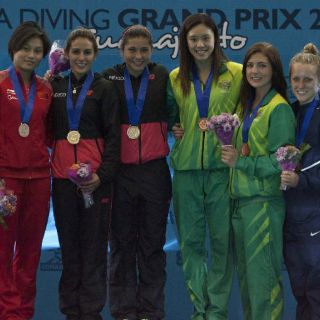 Medallistas olímpicos mexicanos destacan en Grand Prix de Clavados