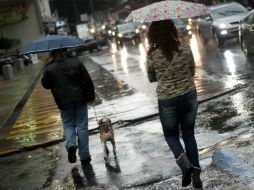 Se prevén lluvias con actividad eléctrica en regiones de Jalisco, Colima, Nayarit, Durango, Zacatecas, y Michoacán. ARCHIVO /