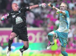 Óscar Pérez, portero de Pachuca, sabe que a pesar de la ventaja aún no han ganado nada y que tienen enfrente a un equipo muy difícil.  /