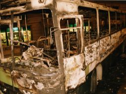 El conductor del autobús está desaparecido, según algunas versiones lo señalan como responsable. ARCHIVO /