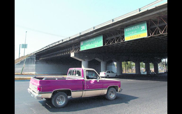 El siguiente a intervenir. Los trabajos debajo del puente no afectarán la circulación, prometió la Secretaría de Infraestructura.  /