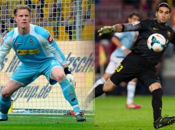 Marc-André (i) tiene 22 años y un gran juego aéreo, Pinto dice adiós. ESPECIAL /