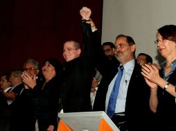 Gustavo Madero tomará por segunda vez la presidencia panista, ahora para el periodo 2015-2018. ARCHIVO /