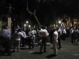 Tras la revisión de inmuebles, todo quedó en evacuaciones de personas en sitios públicos. NTX /