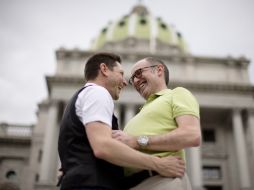 Actualmente 17 estados de EU y el Distrito de Columbia cuentan con leyes para legalizar las uniones entre personas del mismo sexo. AP /