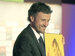 Luis Enrique Martínez asegura que su objetivo es volver a ganar títulos. EFE /