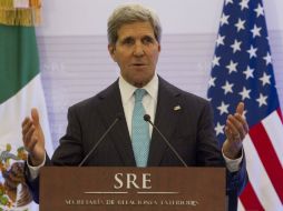 John Kerry indica que las acciones de espionaje son para proteger al pueblo de EU. NTX /