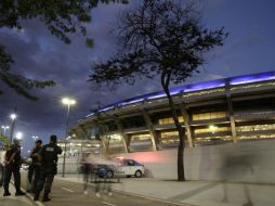 El histórico inmueble tuvo una 'manita de gato' para recibir a los mejores 32 equipos del orbe. AP /