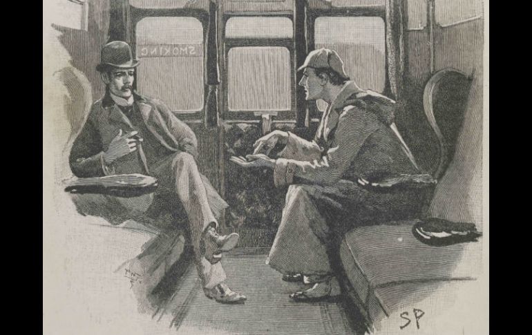 La imagen de Doyle realizada por Sidney Paget en 1897, permitirá apreciar cómo era el autor a los 37 años. AP /