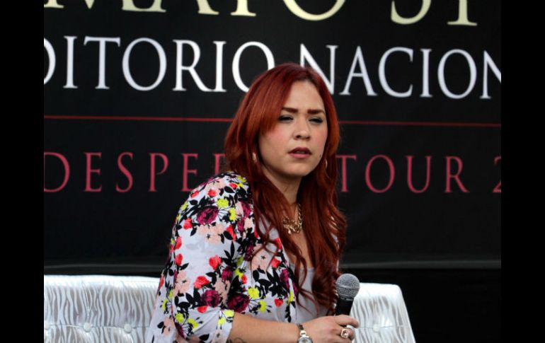 La compositora y guitarrista se presentará en el Auditorio Naiconal como parte de su gira 'Sin Despedir'. NTX /