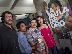 El realizador se mostró contento por el momento que vive la película luego de 10 años de trabajo. ARCHIVO /