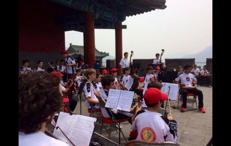 El recital fue parte de una visita que el grupo lleva a cabo por tierras orientales. ESPECIAL /