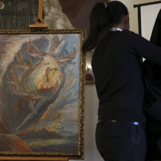 Presentan 'Nacimiento intrauterino', obra inédita de Salvador Dalí