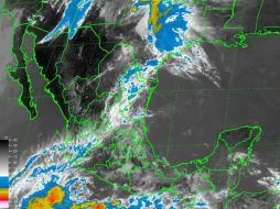 El fenómeno meteorológico tiene vientos máximos sostenidos de 65 kilómetros por hora y rachas de 85 kmh. ESPECIAL /
