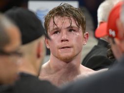 'La gente quiere ver la pelea sea o no con título de por medio, no importan tanto', aseveró el 'Canelo'. ARCHIVO /