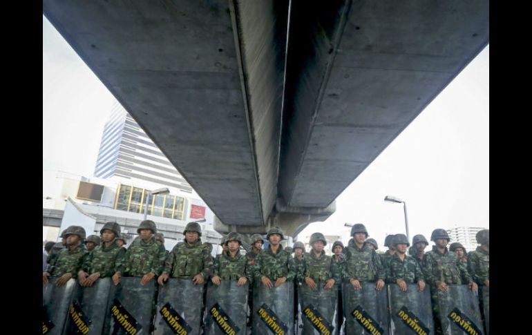 En las últimas horas la junta militar también ha derogado la Constitución y creado un nuevo Gobierno formado por generales. EFE /