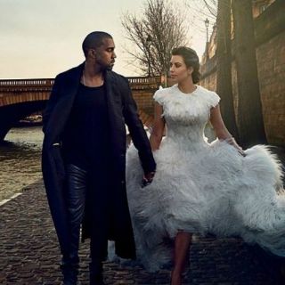 Kanye y Kim ya son marido y mujer
