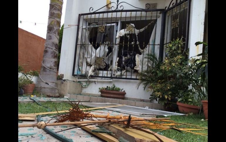 La finca afectada se encuentra dentro de un coto denominado San Angelín, en Zapopan.  /