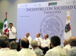 Osorio Chong asegura que las acciones coordinadas lograrán construir condiciones de paz en el estado. TOMADA DE @osoriochong  /