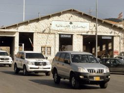 El equipo de seis inspectores, acompañados por conductores sirios, fueron detenidos a las afueras de la ciudad de Hama. EFE /
